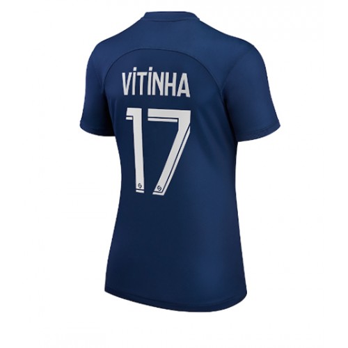 Fotbalové Dres Paris Saint-Germain Vitinha Ferreira #17 Dámské Domácí 2022-23 Krátký Rukáv